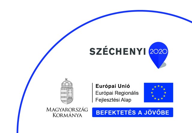 Széchenyi 2020 – Európai Unió, Európai Regionális Fejlesztési Alap – Magyarország Kormánya – Befektetés a jövőbe